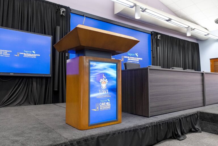 Sagicor Cave Hill School of Business & Management — Designing a World-Class, Multi-Room Conference & Event Environment